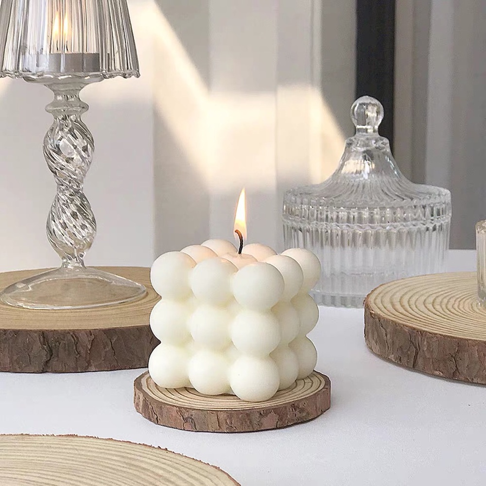 One piece - Scented Bubble Cube Candle Freesia - Picture 5 of 7